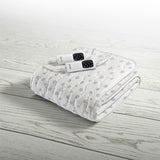Surmatelas Chauffant - Imetec - 2 Places Adapto, 150x160 cm - 6 Températures Chauffage Rapide - 100% Coton - Température Constante