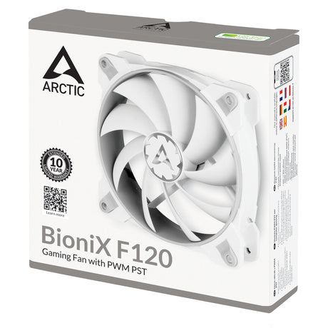 Ventilateur de boitier Arctic BioniX F120 - 12cm (Blanc/Gris)