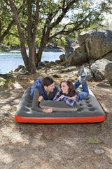 BESTWAY Matelas gonflable camping Pavillo - 2 places Roll & Relax - 203 x 183 x 22 cm - Avec sac de gonflage