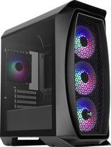 Boitier Mini Tour Micro ATX AeroCool Aero One Mini Frost RGB avec panneau vitré (Noir)