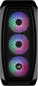 Boitier Mini Tour Micro ATX AeroCool Aero One Mini Frost RGB avec panneau vitré (Noir)