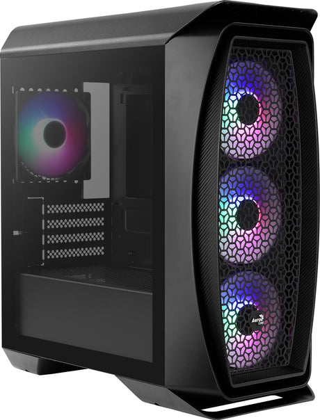 Boitier Mini Tour Micro ATX AeroCool Aero One Mini Frost RGB avec panneau vitré (Noir)