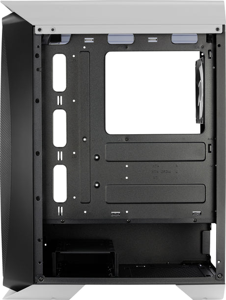 Boitier Moyen Tour ATX AeroCool Aero One avec panneau vitré (Blanc/Noir)