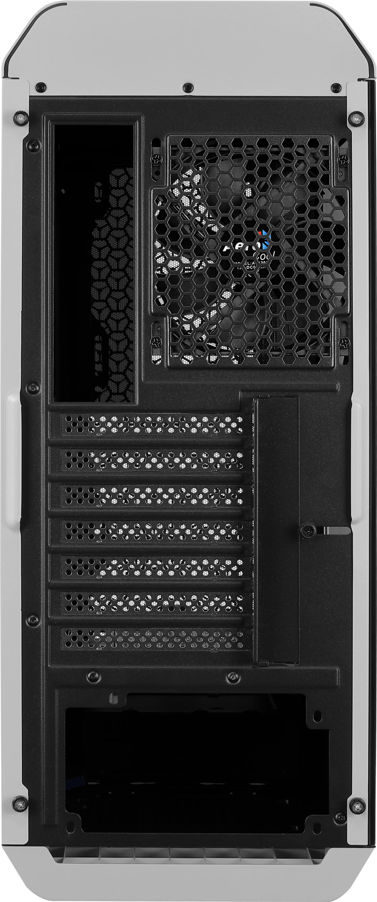 Boitier Moyen Tour ATX AeroCool Aero One avec panneau vitré (Blanc/Noir)