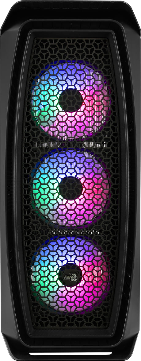 Boitier Moyen Tour ATX AeroCool Aero One Frost RGB avec panneau vitré (Noir)