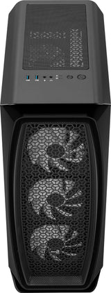 Boitier Moyen Tour ATX AeroCool Aero One Frost RGB avec panneau vitré (Noir)