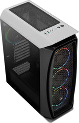 Boitier Moyen Tour ATX AeroCool Aero One Eclipse RGB avec panneau vitré (Blanc)