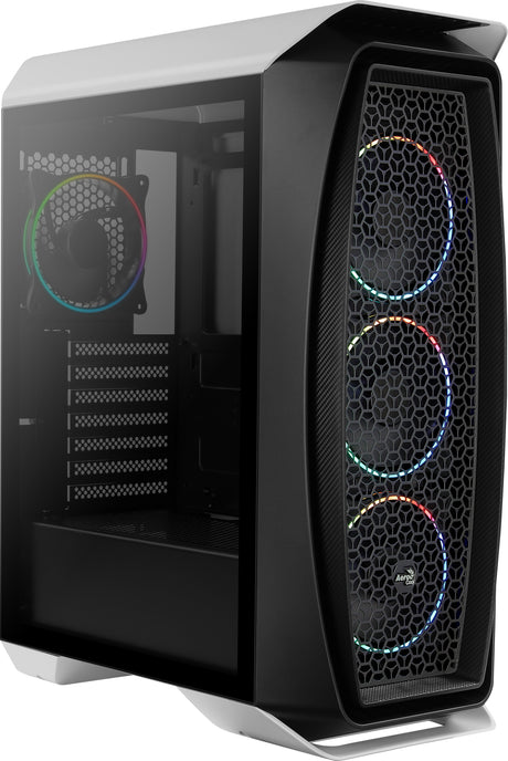 Boitier Moyen Tour ATX AeroCool Aero One Eclipse RGB avec panneau vitré (Blanc)