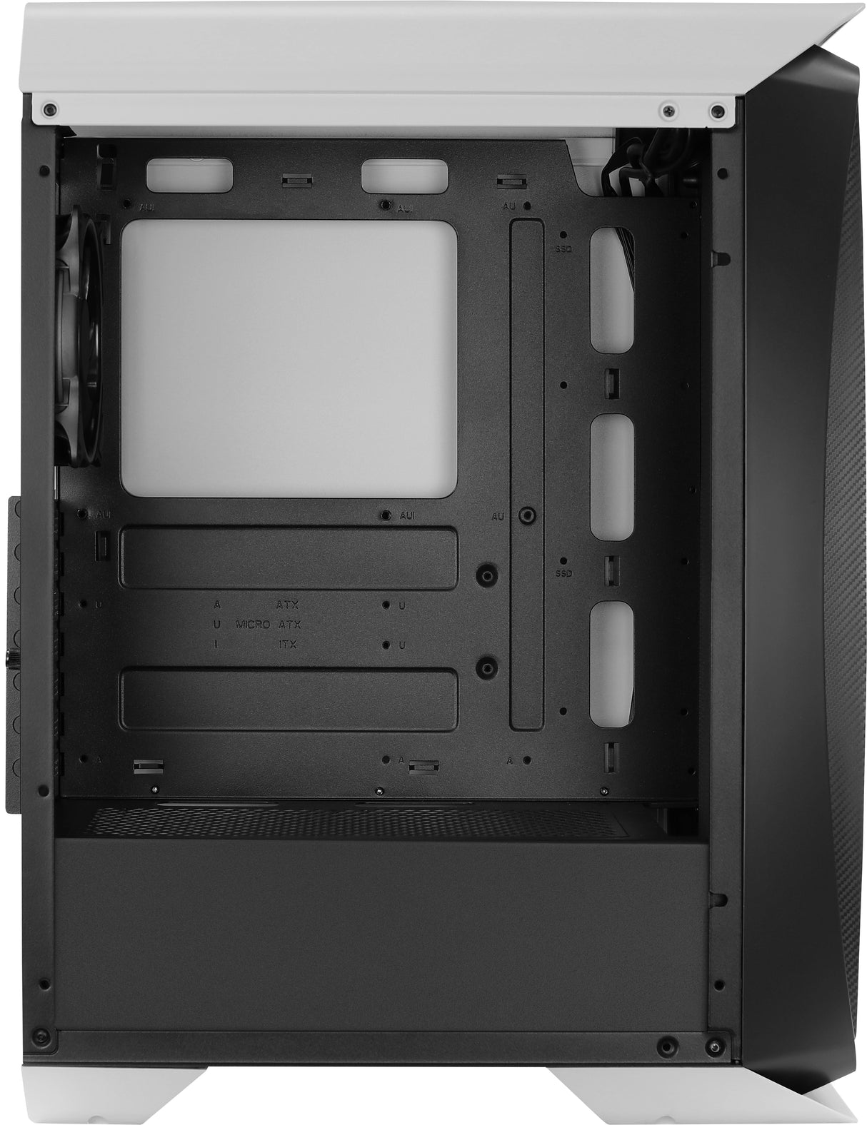 Boitier Moyen Tour ATX AeroCool Aero One Eclipse RGB avec panneau vitré (Blanc)