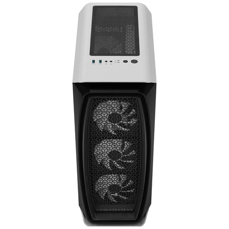 Boitier Moyen Tour ATX AeroCool Aero One Frost RGB avec panneau vitré (Blanc)