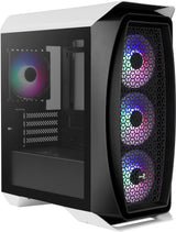 Boitier Mini Tour Micro ATX AeroCool Aero One Mini Frost RGB avec panneau vitré (Blanc/Noir)