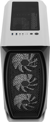 Boitier Mini Tour Micro ATX AeroCool Aero One Mini Frost RGB avec panneau vitré (Blanc/Noir)