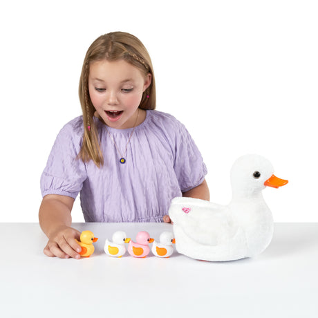 Jouet Interactif - ZURU - Mama Duck - Canetons interactifs suivant leur maman avec surprises a découvrir