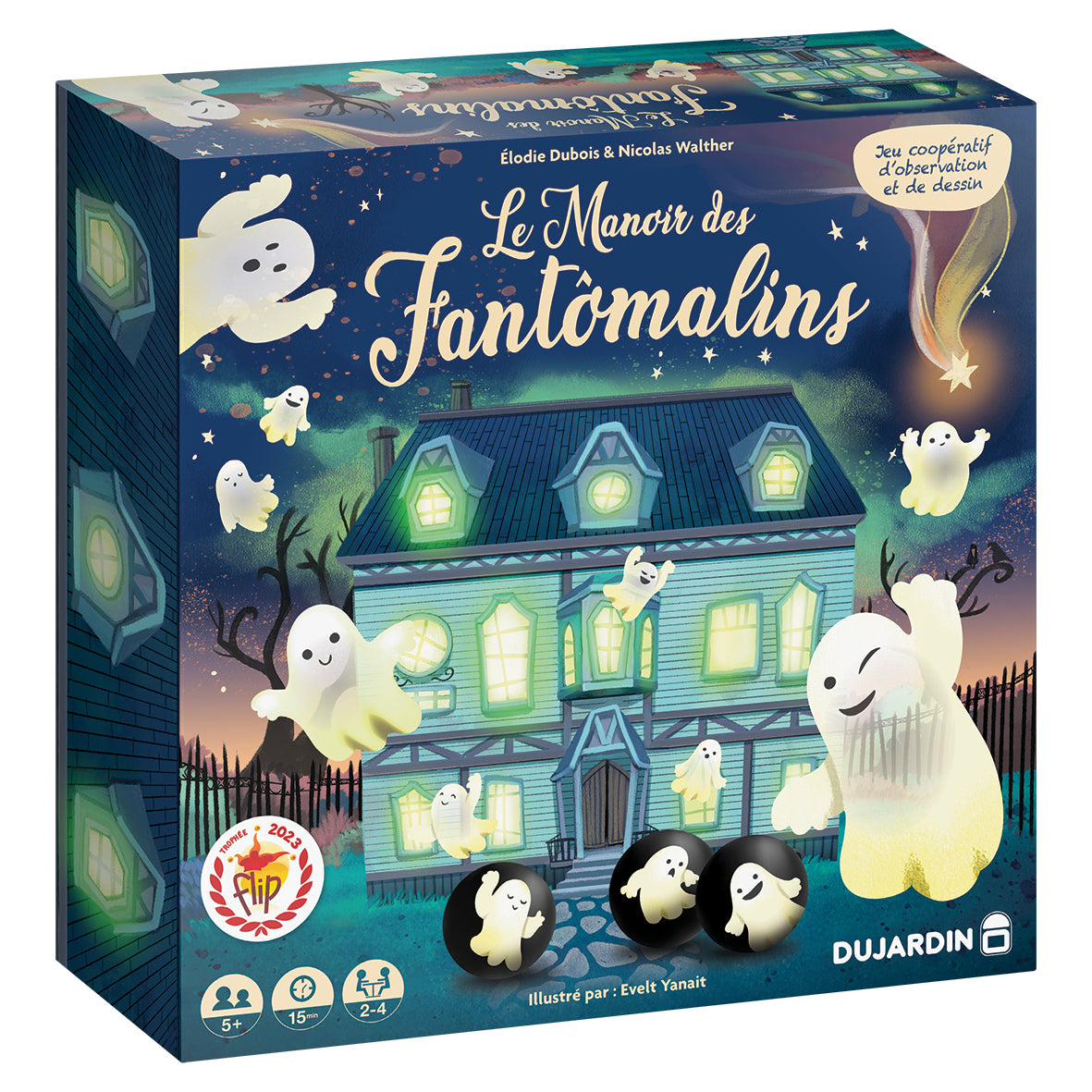 Le manoir des Fantômalins - Jeu de société - DUJARDIN - Des 7 ans