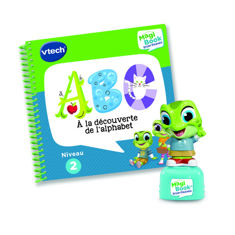 VTECH - MAGIBOOK STORY'FRIENDS (ABC a LA DÉCOUVERTE DE L'ALPHABET + PERSONNAGE) - Multicolore