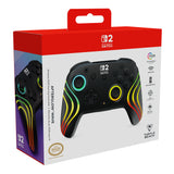 Manette de jeu - Nintendo Switch 2 - Afterglow Wave - RGB - Sans fil - Noir - Turtle Beach
