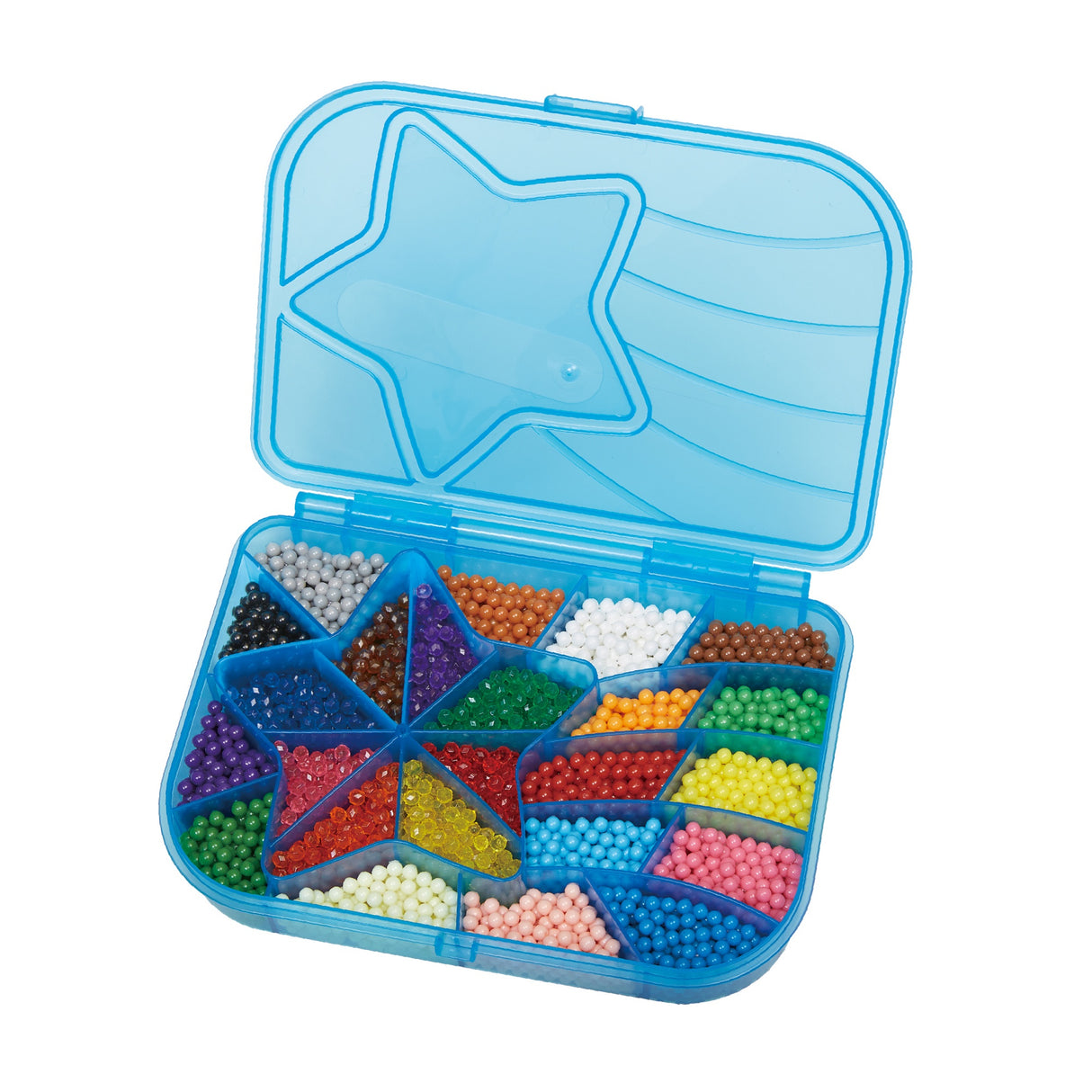 Aquabeads Méga recharge 2400 perles,  perles qui collent avec de l'eau, 31502, 24 couleurs, des 4 ans