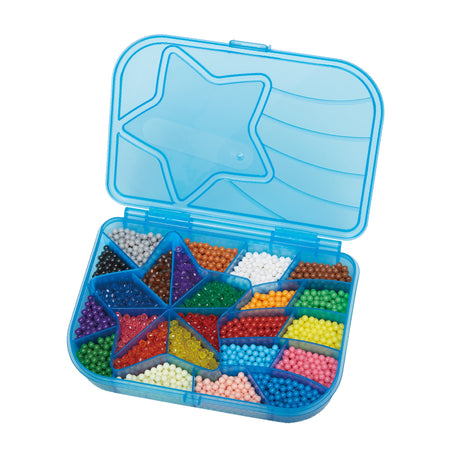 Aquabeads Méga recharge 2400 perles,  perles qui collent avec de l'eau, 31502, 24 couleurs, des 4 ans