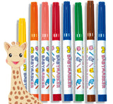 SES Creative - My first - Sophie la girafe - Feutres pour bébé - Peinture bebe - Premier crayon  - Peinture a l eau bebe