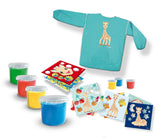 Kit de peinture au doigt - SES CREATIVE - Hobby 1 - 4 - Sophie la girafe - Développement créatif - Peinture lavable - Age : 1+