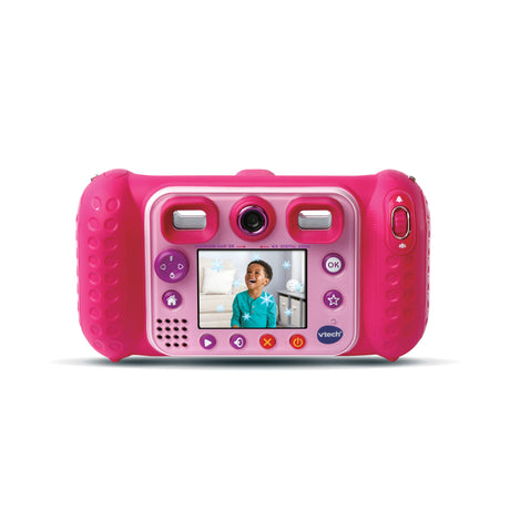 Appareil photo enfant - VTECH - Kidizoom Duo DX Rose - 75 filtres dynamiques - 5 jeux en réalité augmentée