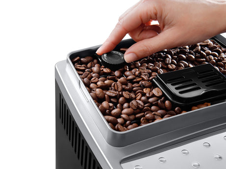 Machine expresso broyeur - De'Longhi - Magnifica S smart - ECAM250.23.SB - 4 recettes - Noir argenté