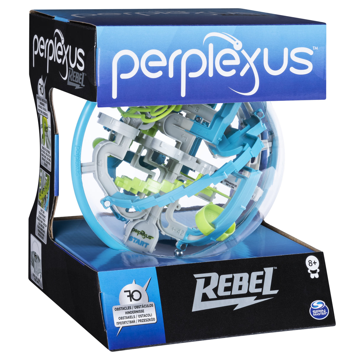 Perplexus - SPIN MASTER - Rebel Rookie - Labyrinthe en 3D jouet hybride - Boule a tourner - Casse-tete