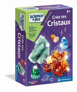 Clementoni- Crée tes cristaux - Des 8 ans