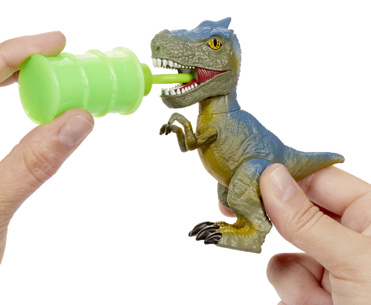 GrossMos - Tete de dinosaure géante - Découvre tes mini dinosaures dans le slime - 4 modeles a collectionner - Aléatoire