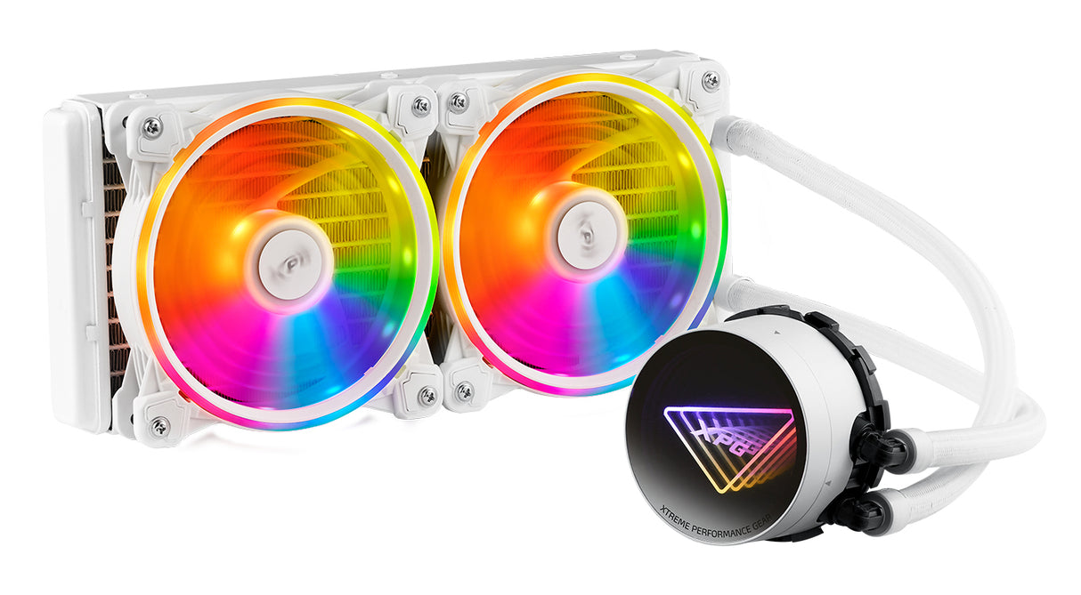 Kit Watercooling AIO Adata XPG Levante X RGB - 240mm (Blanc)
