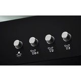 Hotte décorative box - ELECTROLUX - LFT429K - 89,8 x 45 x 67,8 cm - Noir