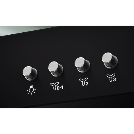 Hotte décorative box - ELECTROLUX - LFT429K - 89,8 x 45 x 67,8 cm - Noir
