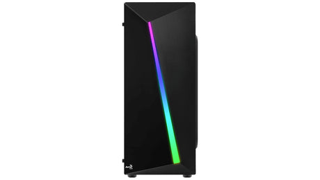 Boitier Moyen Tour ATX AeroCool Shard Tempered Glass ARGB avec panneau vitré (Noir)