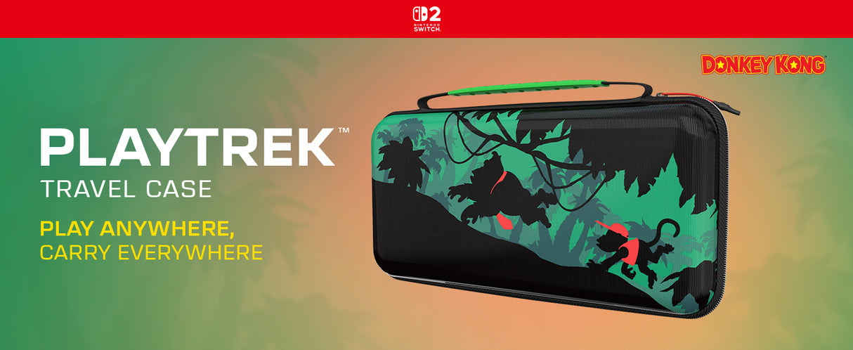 Etui de voyage PlayTrek - Turtle Beach - Donkey Kong - Nintendo Switch 2