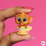 Doorables Coffret 4 mini-figurines DISNEY, Let's Party Multi Peek, Modele aléatoire a collectionner, Des 5 ans
