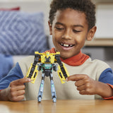 Figurines Cyber-Combiner Bumblebee et Mo Malto, jouets interactifs pour filles et garçons,Transformers EarthSpark, des 6 ans