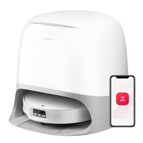 ROBOROCK QREVO CurvX - Aspirateur Robot Laveur - 22 000 Pa - Brosse et Serpilliere FlexiArm - Anti-enchevetrement