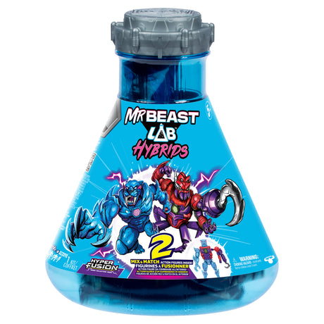 Pack de 2 figurines - MRBEAST LAB - Mix & Match - 2 FIG HYBRIDS + Moitié de figurine DRAGON