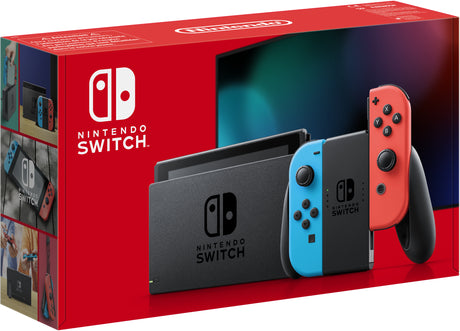Console Nintendo Switch • Bleu Néon & Rouge Néon