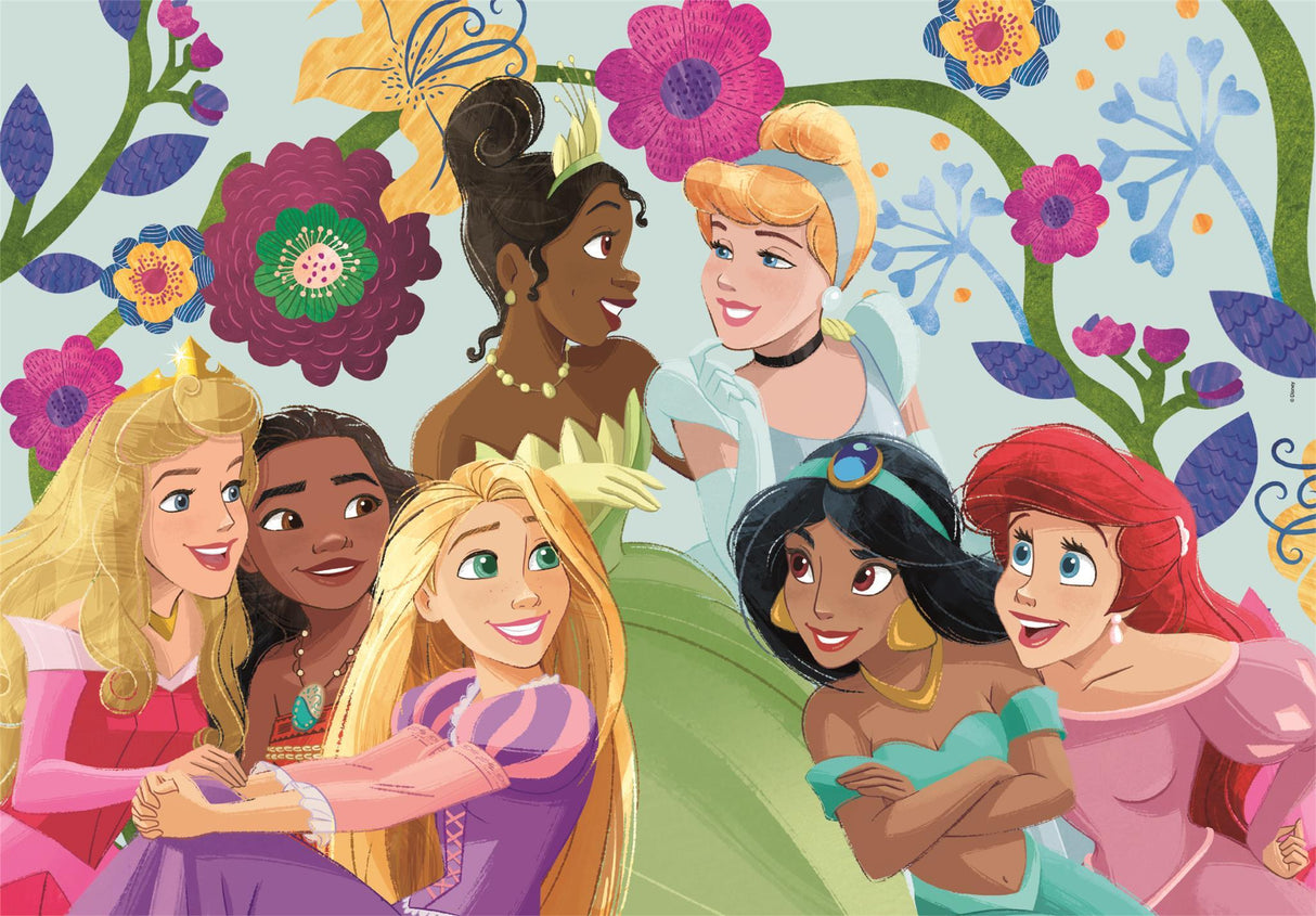 CLEMENTONI - 2x60 pieces - Disney Princess