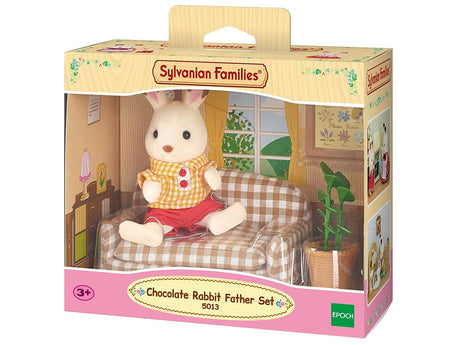 Le papa Lapin Chocolat et salon - Sylvanian Families - 5013