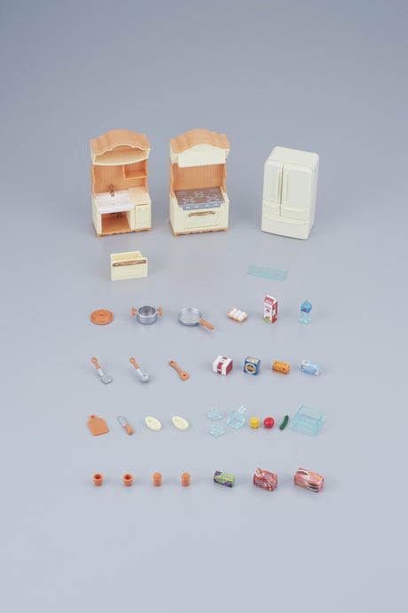 Figurines miniatures - SYLVANIAN FAMILIES - 5341 - La cuisine aménagée