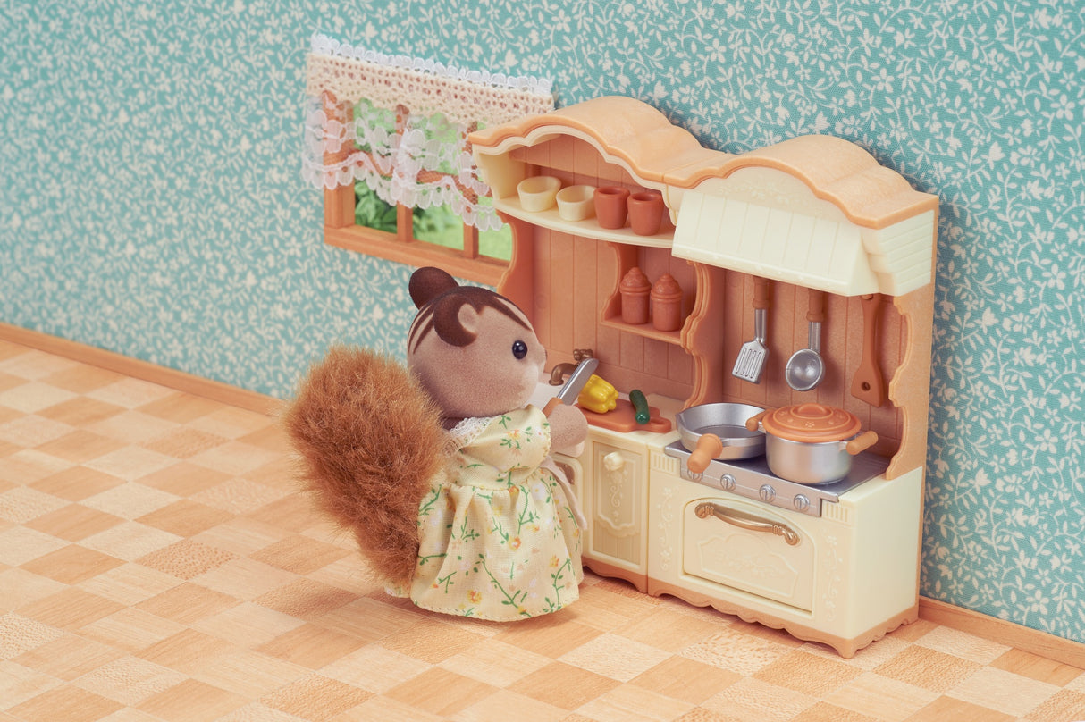 Figurines miniatures - SYLVANIAN FAMILIES - 5341 - La cuisine aménagée