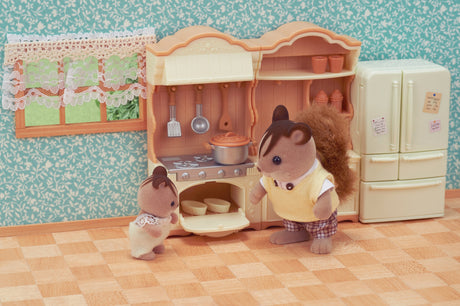 Figurines miniatures - SYLVANIAN FAMILIES - 5341 - La cuisine aménagée