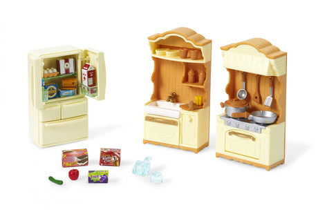 Figurines miniatures - SYLVANIAN FAMILIES - 5341 - La cuisine aménagée