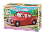 Voiture rouge cabriolet 5 places - SYLVANIAN FAMILIES - pour poupées de 3 ans et plus