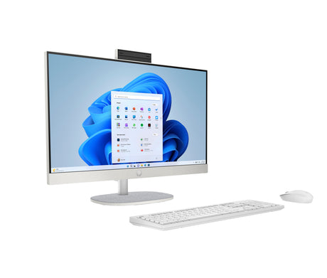 PC Tout-en-un HP 24-cr0090nf - Windows 11 - 23,8 FHD IPS - Ryzen 5 7520U - RAM 16Go - 512Go SSD - Clavier et souris sans fil