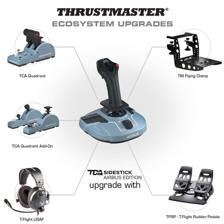 THRUSTMASTER - Joystick - TCA Quadrant Airbus Edition