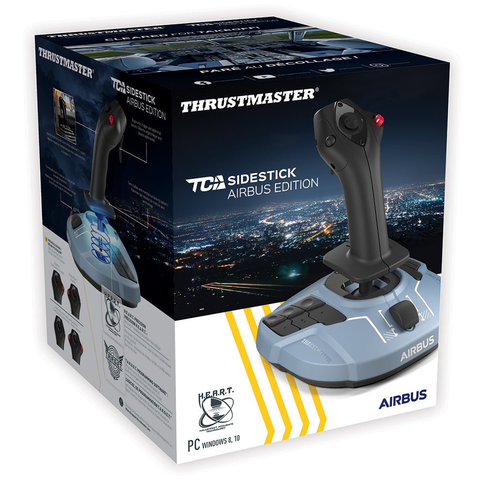 Joystick THRUSTMASTER TCA Sidestick Airbus Edition - Réplique ergonomique du mini-manche Airbus