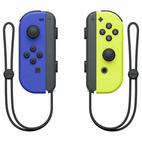 Paire de manettes Joy-Con Bleu & Jaune Néon pour Nintendo Switch